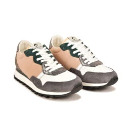 Pataugas ASTATE/MIX F4H ARGENT -Pataugas 628285 BASKET FEMME ASTATE MIX GRIS PECHE web4