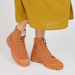 Pataugas AUTHENTIQUE M/TDLV F2I BRIQUE -Pataugas BOOTS FEMME OG M TDLV F2I BRIQUE 628337 352 Porte